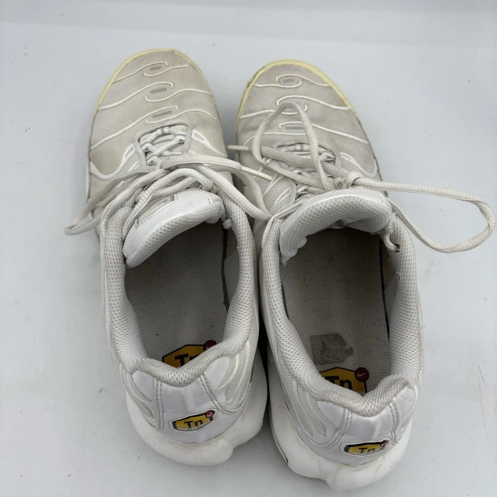Nike Shoes Womens Size 11 Air Max Plus Triple Tn White Sneakers DM2362-100 - Picture 5 of 8